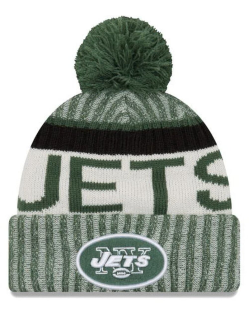 New York Jets New Era 2017 Official Sideline Sport Knit Hat